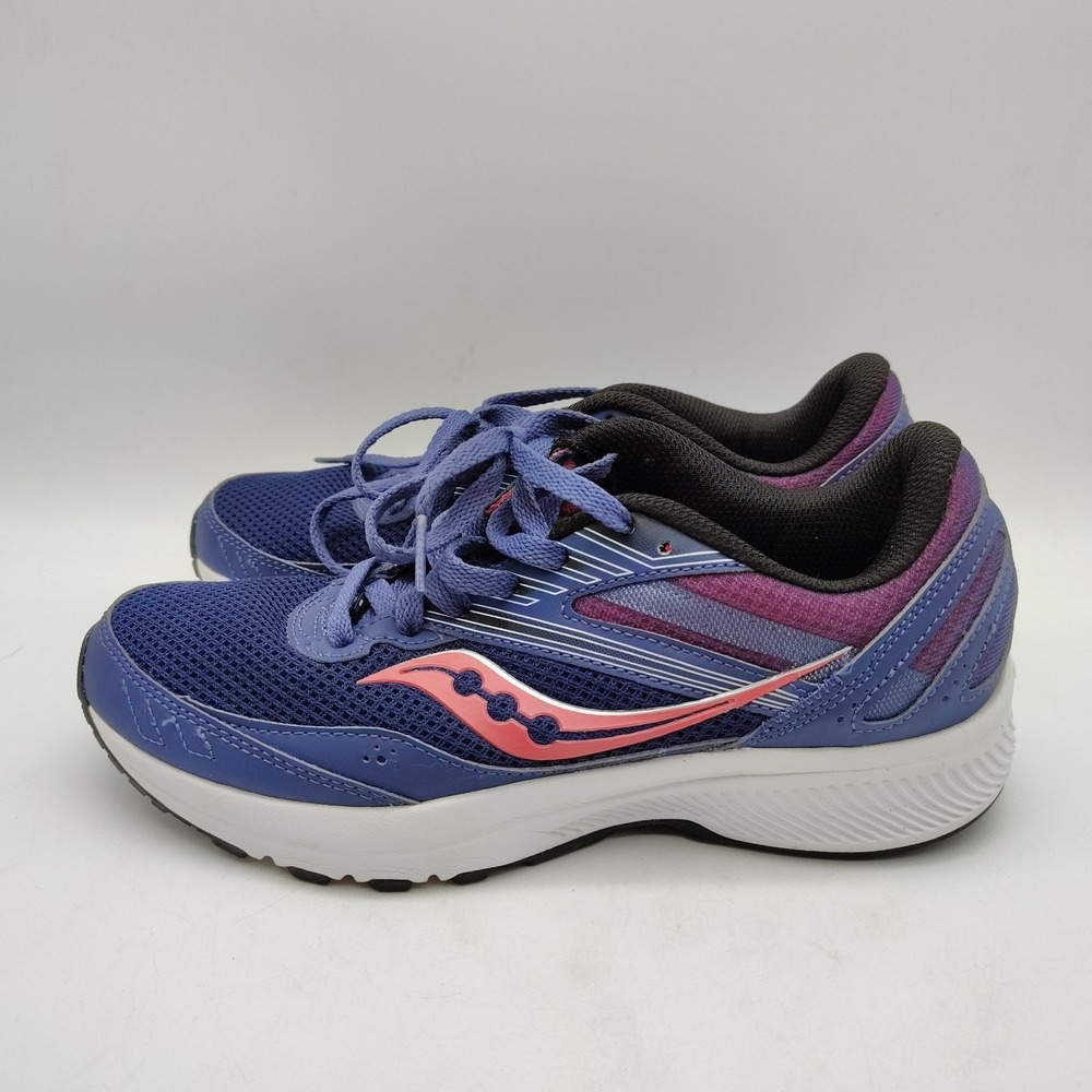 Saucony Womens Cohesion 15 Runing Shoes Sneakers Blue Size 7.5 Athletic